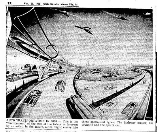 Transportation of the future - 1962